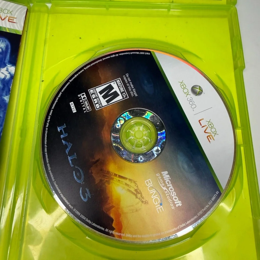 Halo 3 AND Halo 4 LOT for Xbox 360 Complete Tested Both MINT